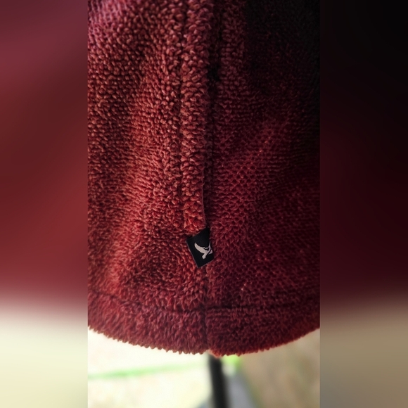 Eddie Bauer Cozy  Red Pullover Sweater - Picture 8 of 11